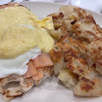 The Flame Diner - Smoked Salmon Benedict Breakfast - Diners Near Me - New York, New York The Flame Diner - Smoked Salmon Benedict Breakfast - Diners Near Me - New York, New York