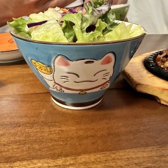 Mori Sushi & Bento - Salad in a cute bowl - Japanese Near Me - Poulsbo, Washington Mori Sushi & Bento - Salad in a cute bowl - Japanese Near Me - Poulsbo, Washington