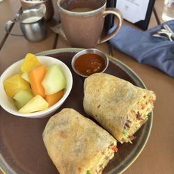 Anaheim Hills Golf Club - BF burrito with apple maple bacon.