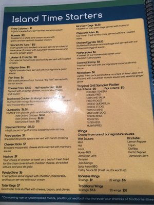 Menu photo 6 Big Lick Tropical Grill Lynchburg, VA Menu photo 6 Big Lick Tropical Grill Lynchburg, VA