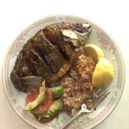 Fried Mojarra Dish