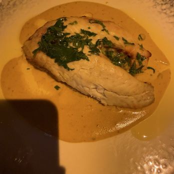 Russells Seafood Bar - Sea bass stuffed with crab - Pubs Near Me - Doolin, CE