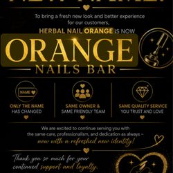 Herbal Nails & Spa - Orange