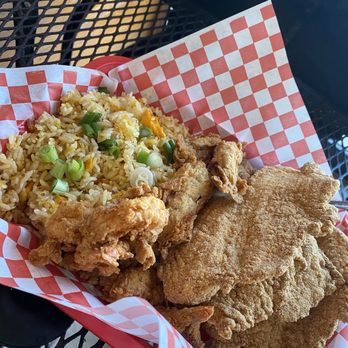 Viet Cajun - Fried Basket - Seafood Near Me - Galveston, Texas Viet Cajun - Fried Basket - Seafood Near Me - Galveston, Texas