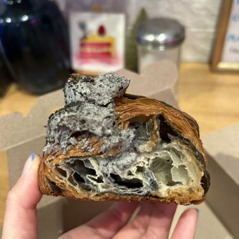 Little Pebbles - Black sesame croissant - Desserts Near Me - Toronto, Ontario