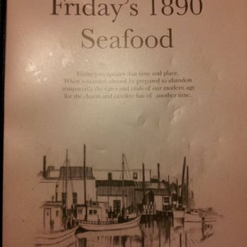 Friday's 1890 Seafood - Menu - Seafood Near Me - New Bern, North Carolina Friday's 1890 Seafood - Menu - Seafood Near Me - New Bern, North Carolina