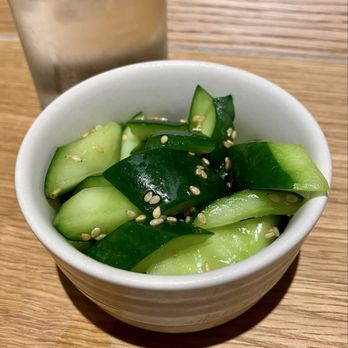 Nori Bar - Smashed cucumbers - Sushi Bars Near Me - Honolulu, Hawaii