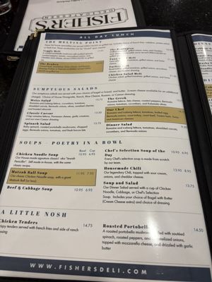 Menu photo 3 Fisher’s Deli Henderson, NV