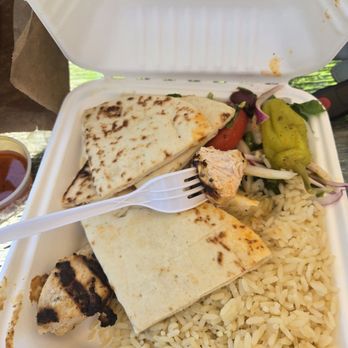 Yummy Gyro - Lunch special platter. Wish the chicken portion will be more - Greek Near Me - Williston Park, New York Yummy Gyro - Lunch special platter. Wish the chicken portion will be more - Greek Near Me - Williston Park, New York