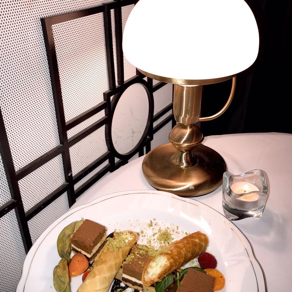 Stolica - Excellent modern take on traditional Polish dessert with pistachio & vodka cream. So beautiful! - Polish Near Me - Warsaw, MZ Stolica - Excellent modern take on traditional Polish dessert with pistachio & vodka cream. So beautiful! - Polish Near Me - Warsaw, MZ