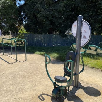 Edendale Park - Healthbeat Landscape Structures for the community to exercise with. - Playgrounds Near Me - San Leandro,, California