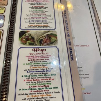 Applejack Diner - menu - Diners Near Me - New York, New York