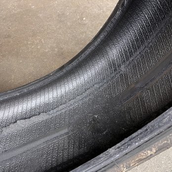 Wheel Works - Foam taken out to patch. They did not disclose that foam was removed. - Tires Near Me - Daly City, California Wheel Works - Foam taken out to patch. They did not disclose that foam was removed. - Tires Near Me - Daly City, California