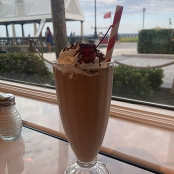 Current Burger - Chocolate milkshake. Creamy, frothy, and light! - Burgers Near Me - Charleston, South Carolina Current Burger - Chocolate milkshake. Creamy, frothy, and light! - Burgers Near Me - Charleston, South Carolina