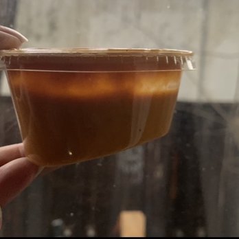 Chiya Chai Cafe - melted plastic curry sauce - Coffee & Tea Near Me - Chicago, Illinois
