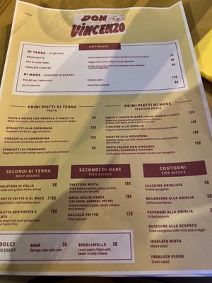 Menu photo 2 Trattoria Don Vincenzo Naples, NA Menu photo 2 Trattoria Don Vincenzo Naples, NA