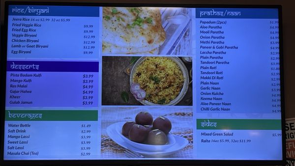 Menu photo 2 Great Indian Cuisine Santa Clara, CA Menu photo 2 Great Indian Cuisine Santa Clara, CA