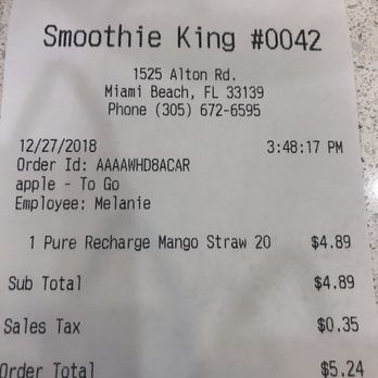 Smoothie King - Juice Bars & Smoothies Near Me - Miami Beach, Florida Smoothie King - Juice Bars & Smoothies Near Me - Miami Beach, Florida