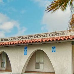 Beach Family and Cosmetic Dentistry - Front of practice.
