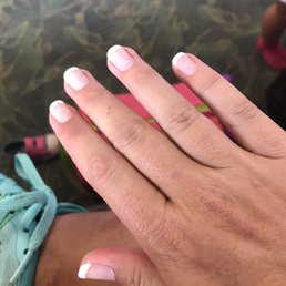 Gel manicure... perfection 16 days later. Gel manicure... perfection 16 days later.
