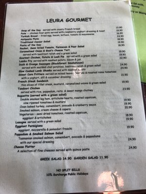 Menu photo 3 Leura Gourmet Leura, NSW Menu photo 3 Leura Gourmet Leura, NSW