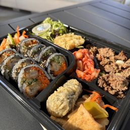 Fried Shrimp Gimbap