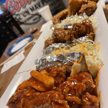 No.1 Plus Chicken - Fried Chicken Platter - Korean Near Me - Dallas, Texas No.1 Plus Chicken - Fried Chicken Platter - Korean Near Me - Dallas, Texas