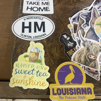 H Mercantile - Stickers - Antiques Near Me - Clinton, Louisiana H Mercantile - Stickers - Antiques Near Me - Clinton, Louisiana