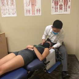 My 13 yr old getting aligned after her first week back in gymnastics. Much needed!