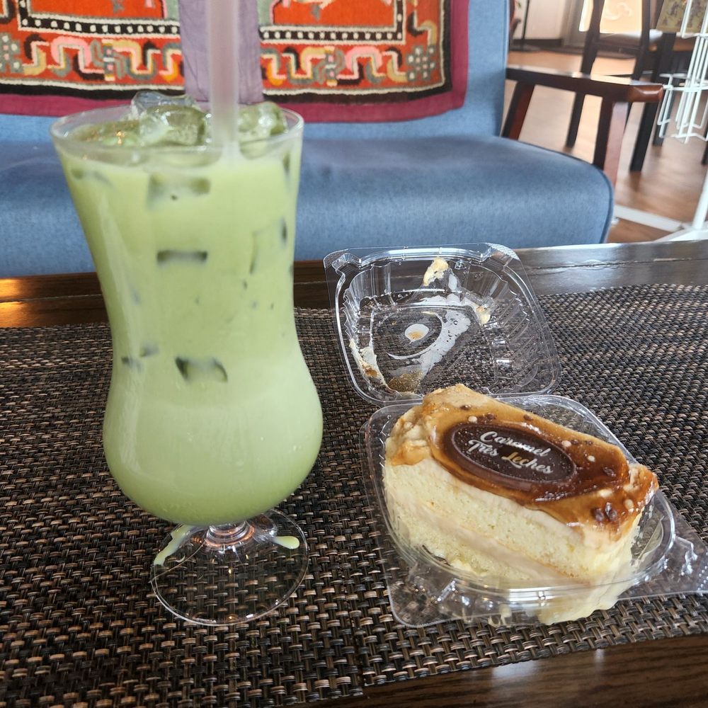 Arya - Matcha something and tres leches - Cafes Near Me - Elmhurst, New York