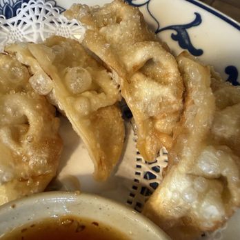 Crazy Sumo - Fried pork gyoza - Japanese Near Me - Ellsworth, Maine Crazy Sumo - Fried pork gyoza - Japanese Near Me - Ellsworth, Maine