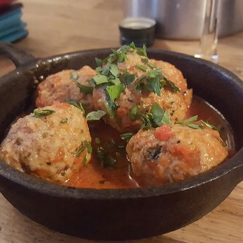 La Cantina - Pork and beef meatballs - Bars Near Me - Stockport, XGM