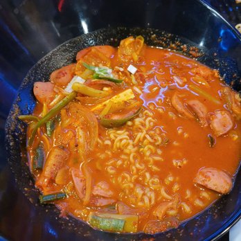 Luv Dduk - Army soup very good would order again - Korean Near Me - Cerritos, California