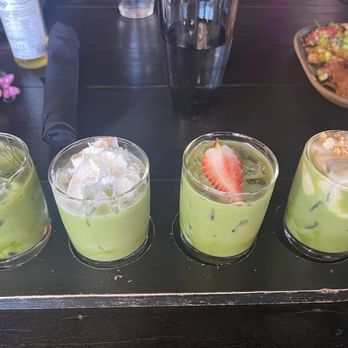 The Ravens Nest - Matcha flight - Breakfast & Brunch Near Me - Quartz Hill, California The Ravens Nest - Matcha flight - Breakfast & Brunch Near Me - Quartz Hill, California