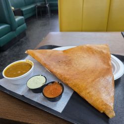 A delicious Cheese Masala Dosa