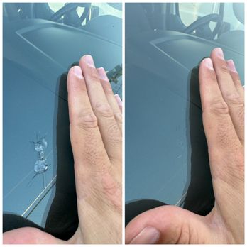 Superglass Windshield Repair - Rock Chip repair before and after - Windshield Installation & Repair Near Me - Syracuse, Utah Superglass Windshield Repair - Rock Chip repair before and after - Windshield Installation & Repair Near Me - Syracuse, Utah