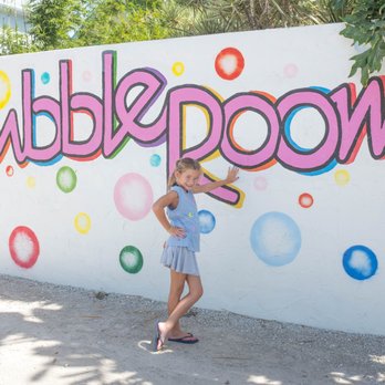 The Bubble Room - parking lot signage - Desserts Near Me - Captiva, Florida The Bubble Room - parking lot signage - Desserts Near Me - Captiva, Florida