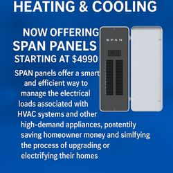 Monterey Bay Heating Cooling & Electrical - Starting at $4990, financing available contact us today, 831-905-6480