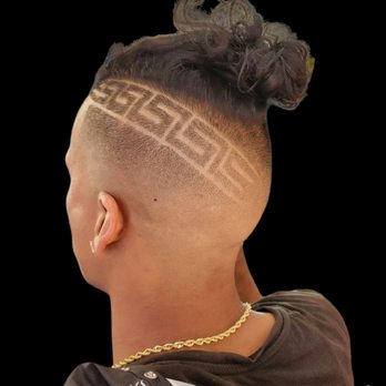 Barbers International - Versace design bald fade - Hair Salons Near Me - Tampa, Florida Barbers International - Versace design bald fade - Hair Salons Near Me - Tampa, Florida