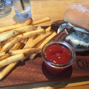 Cindy's Rooftop - Prime rib burger.  So darn good. - New American Near Me - Chicago, Illinois
