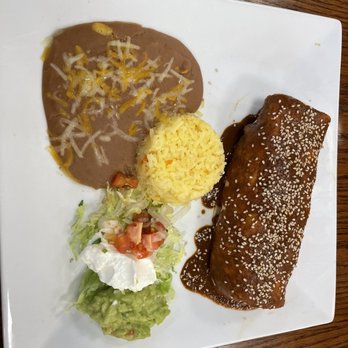 Las Americas on Chad Colley - Chicken and Chorizo Burrito with Mole - Salvadoran Near Me - Barling, Arkansas Las Americas on Chad Colley - Chicken and Chorizo Burrito with Mole - Salvadoran Near Me - Barling, Arkansas