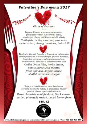 Menu photo 3 Restaurant White Horse Prague, PR Menu photo 3 Restaurant White Horse Prague, PR
