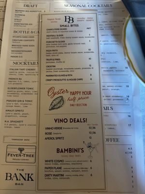 Menu photo 4 Bar Blanc Atlanta, GA Menu photo 4 Bar Blanc Atlanta, GA