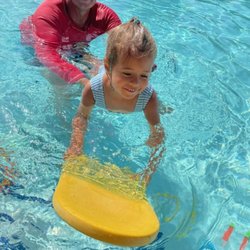 Learning to swim is fun!