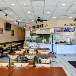 Waikiki Hawaiian Grill - Inside. A ton of seating.