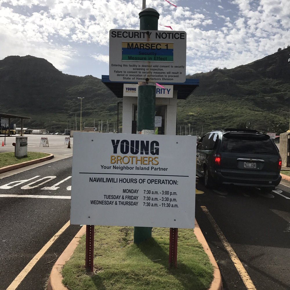 Young Brothers, Limited - Shipping Centers Near Me - Lihue, Hawaii Young Brothers, Limited - Shipping Centers Near Me - Lihue, Hawaii