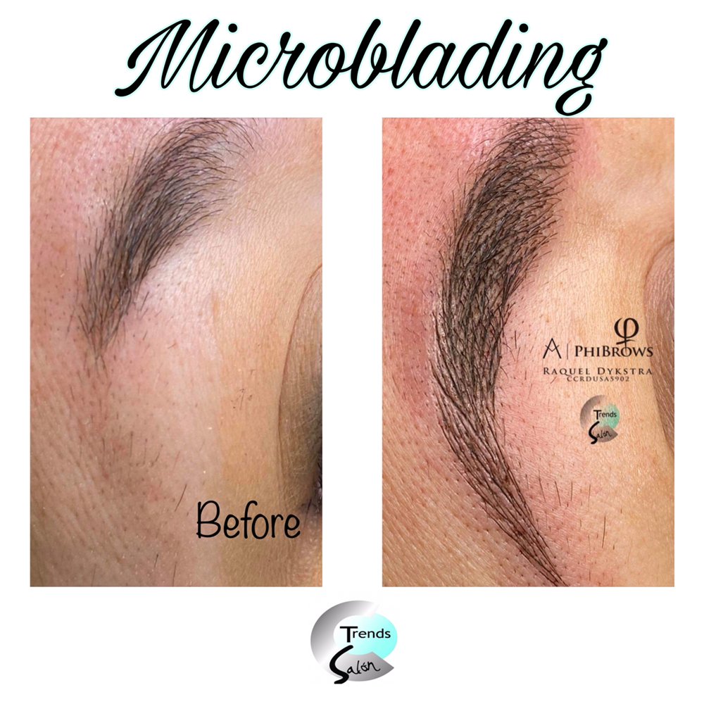 At Trends Hair Salon & Microblading Permanent Cosmetics Logo