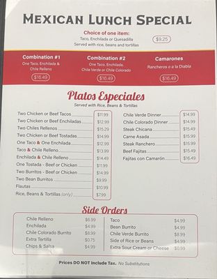 Menu photo 2 Irma's Place Stockton, CA Menu photo 2 Irma's Place Stockton, CA