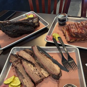 Hickory & Spice - Beef rib (every other Sunday), full rack pork ribs, and 1 lb brisket! - Barbeque Near Me - Orange, California
