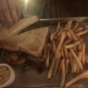 Cured - B.O.T. With fries and habanero Mayo on the side - Cocktail Bars Near Me - San Antonio, Texas